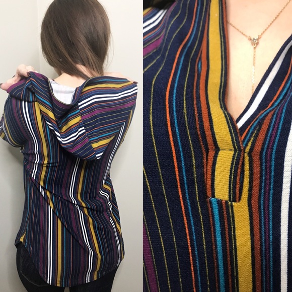 SOFTEST striped hoodie top - Picture 5 of 5
